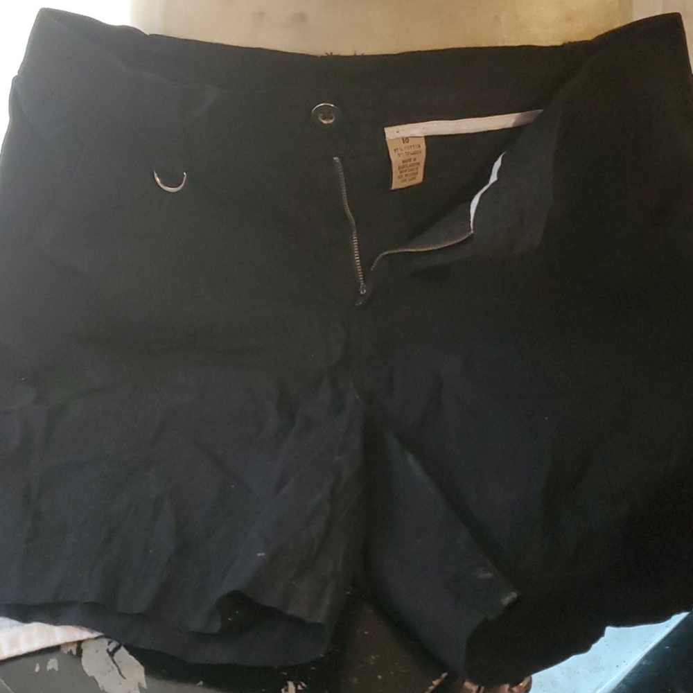 Black shorts